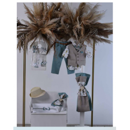 Σετ βάπτισης παγκάκι με αερόστατο ΣΕΤ ΒΑΠΤΙΣΗΣ ΑΓΟΡΙ